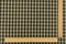 Taupe Beige-Black-White Plaid Cotton Polyester Madras Woven Fabric By the Yard